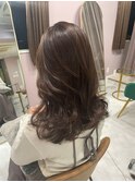 ショコラブラウン◇セミロング