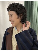 ヘン(hen)&nbsp;【心斎橋hen】ウルフパーマ　ウルフカット