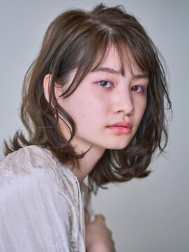 ミクスチャー(mixture) 透明感シアーベージュ/エアリーウェーブ