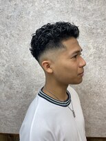 ティーズ バーバー T's BARBER 宮城リョータ風スキンフェードパーマ