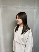 フレーム なんば店(FRAME) ▽インナーカラー×グレージュ