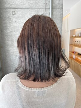 ジーナ 船橋(Zina) 髪質改善＊マチルダボブアッシュカラー＊美髪【Zina船橋】