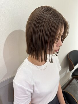 パプスドコワフュール 甲子園口店(Pap's de coiffeur) パプス甲子園口/シークレットハイライト/透明感カラー