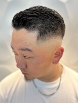 銀座マツナガ 浅草店&nbsp;スキンフェード/アイロンパーマ/アップバング/濡れパン