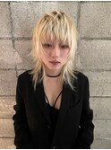 シャギーウルフ×ホワイトブロンド