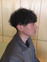 ニアウ 伊勢崎連取店(Niau)&nbsp;刈り上げショートマッシュ波巻きスパイラルパーマ