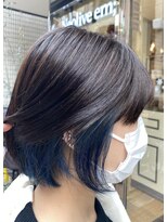 ネオリーブエム(Neolive em;) ブリーチありインナーカラー ネビージュ