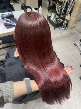 ゼスト 三鷹店(ZEST) メルティカラーフェミニンロング似合わせカット髪質改善縮毛矯正