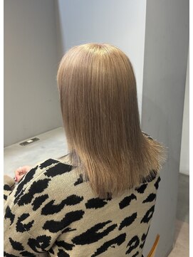 エイト 川崎店(EIGHT) ホワイトミルクティー[髪質改善/ブリーチ/ダブルカラー/川崎］