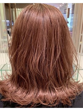 アース コアフュールボーテ 北小金店(EARTH coiffure beaute) 大人可愛いハイトーンカラー