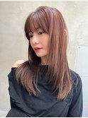 【Lloyd 大宮】キャラメルベージュ×ロングレイヤー