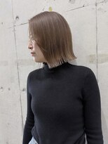 シーク 天神(SEEK)&nbsp;ミルクティーベージュ/ボブ/ケアブリーチ/ベージュ