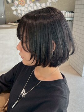 チャオ バイ ミチ(Chao by MICHI) 【ChaoMICHI yuika】黒髪ボブ 顔周りカット レイヤーボブ 20代