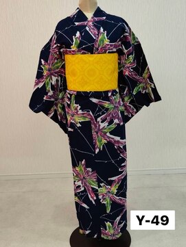 ハナココ 水戸店(hana Coco) レンタル浴衣Y-49