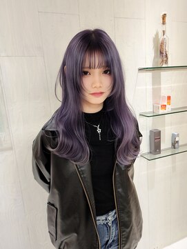 タブーセントラル(TABOO Central) 【TABOO Central】顔周りレイヤー/ラベンダーグレージュ