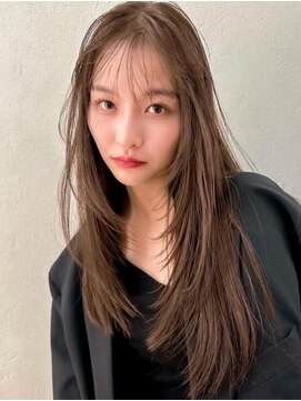 シェーン 仙台駅広瀬通店(schon) ロングヘアにレイヤーカット