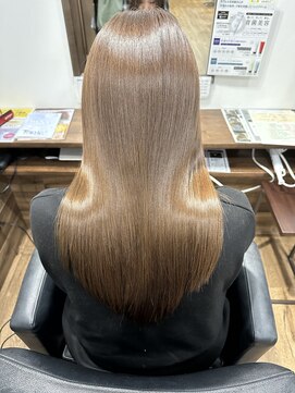 ブレンドバイハピネス(Blend by happiness) 髪質改善トリートメントストレートロングレイヤー20代30代40代