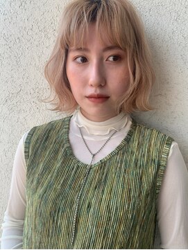 ハピネスフィール 宇治店(Happiness FEEL) 波ウェーブボブ