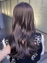 ティエラ 原宿 表参道(Tierra) 桑原圭太(ラベンダーベージュ)イルミナカラー 髪質改善