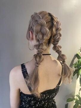 ショコララテ 20代30代イベントヘアセット