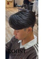 ルースト 原宿店(ROOST)&nbsp;センターパート/ニュアンスパーマ/パーマ/渋谷/原宿