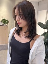 ゼストプラス(ZEST plus)&nbsp;暗髪でも柔らかく見えるオリーブカラー♪ 【Luna】