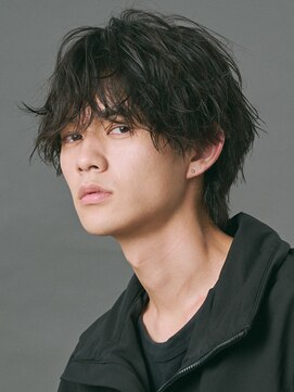 エルマーク 高槻(L-MARK) センターパート/波巻きパーマ/スパイラルパーマ/men's