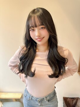 ロンドリゼル 札幌(Lond RiseL) オリーブグレー/前髪/ボブ/マロンベージュ/レイヤーカット/小顔