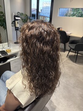 スパイラルパーマ
