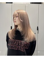 アース エレガンス 吉祥寺店(EARTH Elegance)&nbsp;淡く透けるミルクティーベージュ