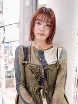 エムスラッシュ 新百合ヶ丘(M.SLASH) シールスルー/バーガンディ/切りっぱなし/ボブディ/新百合ヶ丘