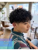 波巻きツイストスパイラルパーマ