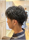 スパイラルパーマ