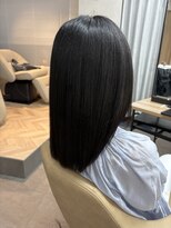 ヒストリー 元住吉(History) 艶髪ストレート 大人の縮毛矯正セミロング