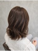 【佐々木　スタイル】アッシュカラー×ラフウェーブ