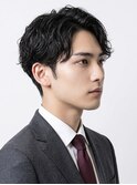 爽やかビジネス清潔感アップバングショート好印象◎束感