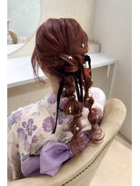 プランツヘアー 高宮店(Plants hair)&nbsp;夏祭りツインスタイル高宮 大橋 平尾 薬院 南区 野間 大楠