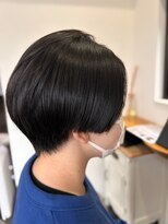 ナンバーフォーナチュラル(NO4 natural)&nbsp;35. ハンサムショート/黒髪ショート/似合わせ/ツヤ感