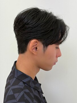 アッシュ 十日市場店(Ash) 縮毛矯正×センターパート