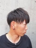 リップソウル(RIP SOUL)&nbsp;《RIP SOUL》２ブロック マッシュ ショート