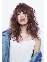 ミエル ヘア 新宿(miel hair)&nbsp;強まきピンクパープル