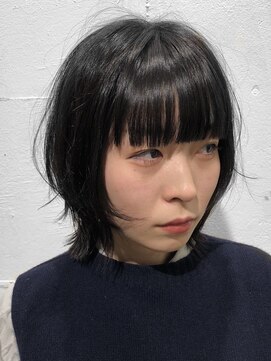ノラ ヘアーサロン(NORA HAIR SALON) 【小杉拓馬】ウルフカット