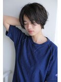 グラデーション ショート ボブ