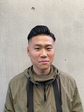 タケシズバーバー(BARBER) ビジネスツーブロック七三オールバック