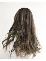 リッシュ 都賀店(Lish) アッシュベージュバレイヤージュ