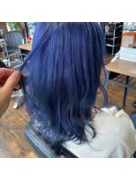 ガルボ ヘアー(garbo hair)&nbsp;【ブルーカラー】クラシカルフェミニンヘアー♪