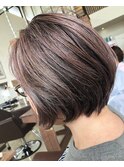 ◆美シルエット◆前下がりボブで小顔になれる!