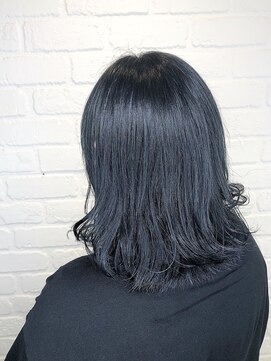 デイジー インデックスヘア 大島店(DAISY index hair) ”DAISY大島店”ネイビーカラー ブルーカラー インナーカラー