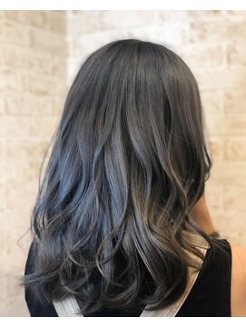 ウィングローリー(WINGLORY) インディゴカラー×20代30代40代ロングヘア【WINGLORY倉田美緒】