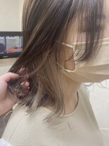 シュリット(schritt)&nbsp;インナーカラーベージュ　momoko